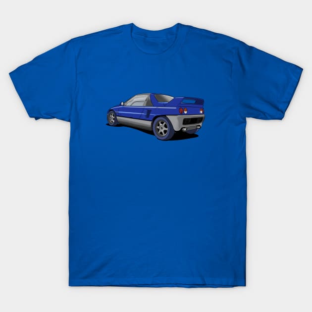 Mazda Autozam AZ-1 Kei Sports Car T-Shirt by Webazoot